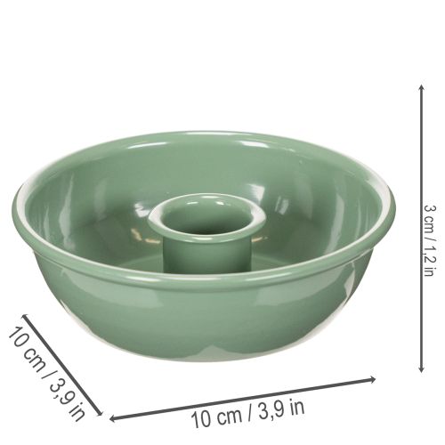 Porte-bougies coniques adaptés aux compositions florales et à la décoration, 10 cm, lot de 2 | Floristik24.be