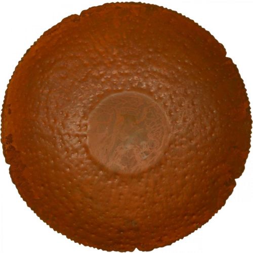 Article Bol décoratif bol décoratif en métal aspect patiné Ø30cm H8,5cm