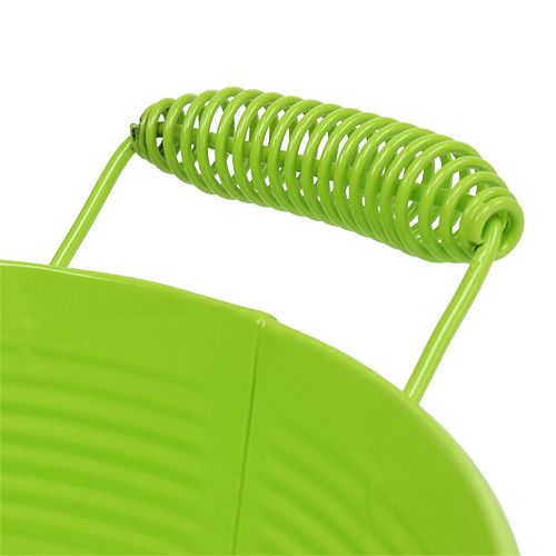Floristik24 Bol rond vert pomme Ø22cm H9.5cm