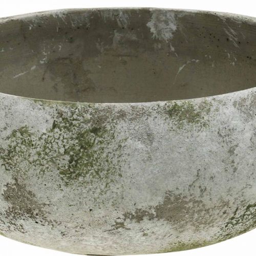 Floristik24 Cache-pot à fleurs aspect antique patiné Ø32cm H14cm
