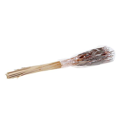 Article Epis de roseaux Déco naturelle Massettes Marron 100pcs