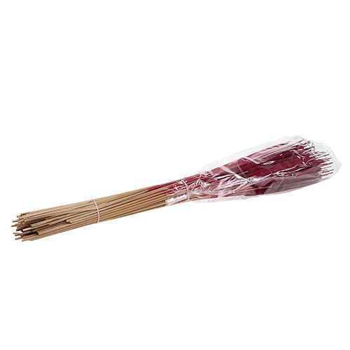 Article Epis de roseau naturels Rouge bruyère Tailles diverses 100pcs