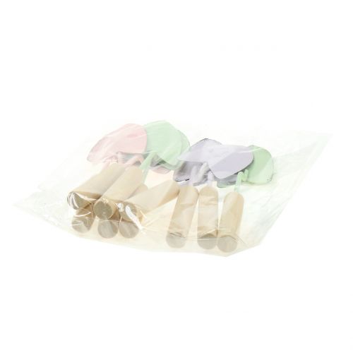 Article Pelles décoratives couleurs assorties 14cm 9pcs