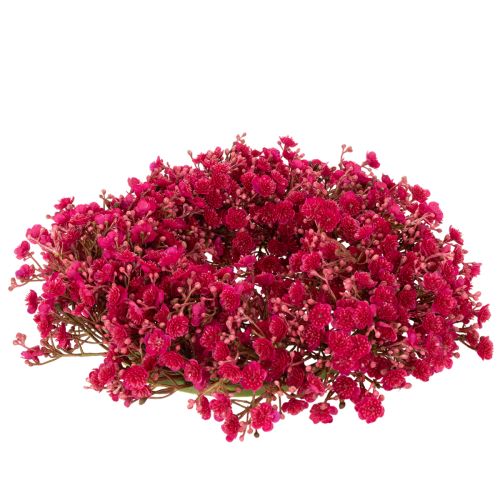 Couronne de fleurs artificielles, décoration de gypsophile, 30 cm | Floristik24.be