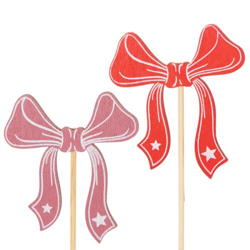 Pics décoratifs à fleurs en forme de nœud, 32 cm, lot de 12 acheter | Floristik24.be