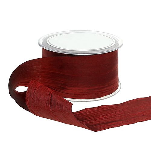 Ruban Bordeaux "Crash" 50mm 20m