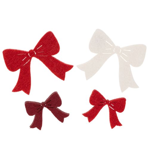 Nœuds décoratifs assortis, assortiment de 48 pièces, pour décorations de Noël et loisirs créatifs, 5 cm. acheter | Floristik24.be