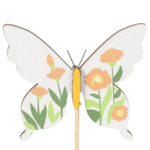 Article Tuteurs papillon, parfaits pour décorer le jardin ou les pots de fleurs, 29 cm, lot de 12