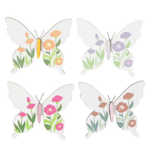 Article Tuteurs papillon, parfaits pour décorer le jardin ou les pots de fleurs, 29 cm, lot de 12