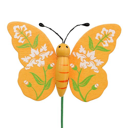 Article Sorte colorée de papillon. 6 cm L25 cm 15 pièces