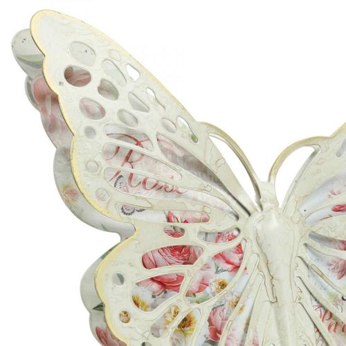 Article Décoration murale métal déco papillon style campagne L29,5cm