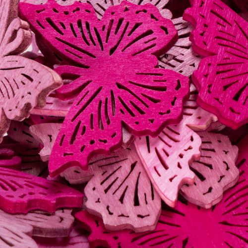 Article Éléments décoratifs papillons à disperser pour une décoration printanière de table et de bol, 4 cm, 72 pièces