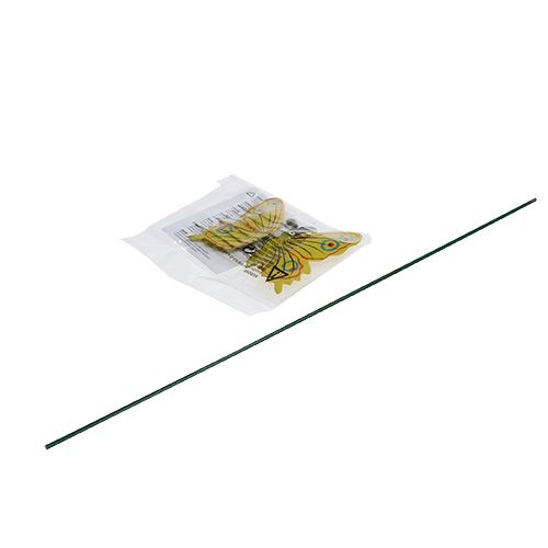 Floristik24 Papillon sur pique 8cm Jaune