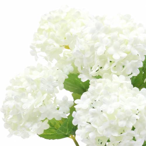 Article Boule de Neige Branche Viorne Blanc 42.5cm
