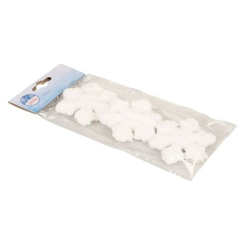 Article Décoration flocon de neige décoration hiver neige à suspendre Ø7cm