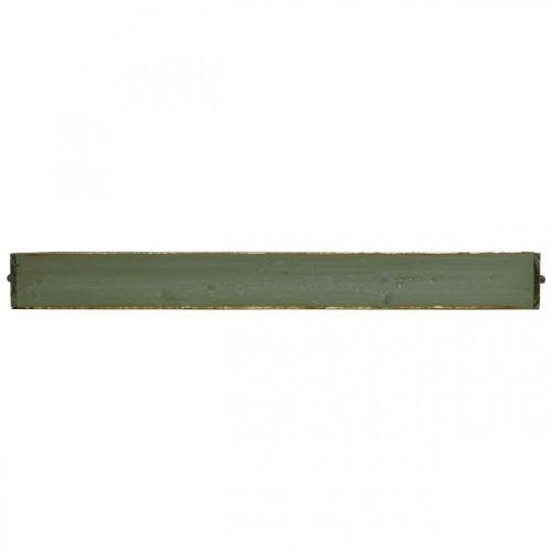 Floristik24 Déco Tiroir Aspect Vintage Plateau Bois Vert Shabby 65×11×7cm