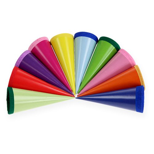 Mini sachets de sucre colorés 12cm 10pcs