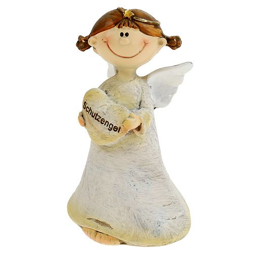Floristik24 Crème ange gardien 8,5cm 4pcs