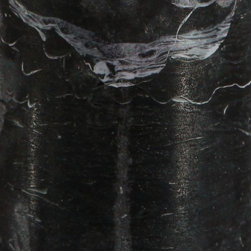 Article Bougies noires bougies piliers couleur unie 70x100mm 4 pcs