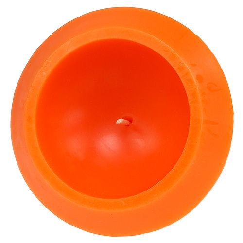 Floristik24 Bougie flottante en orange Ø16cm
