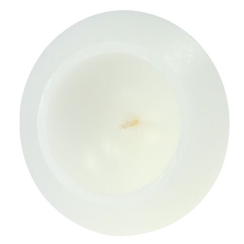 Floristik24 Bougie flottante blanche Ø13cm