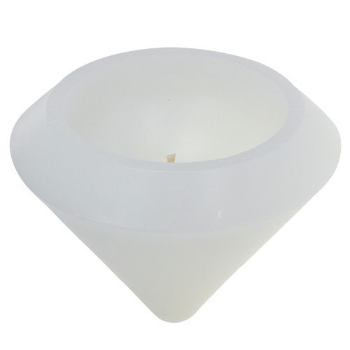 Floristik24 Bougie flottante blanche Ø 16 cm