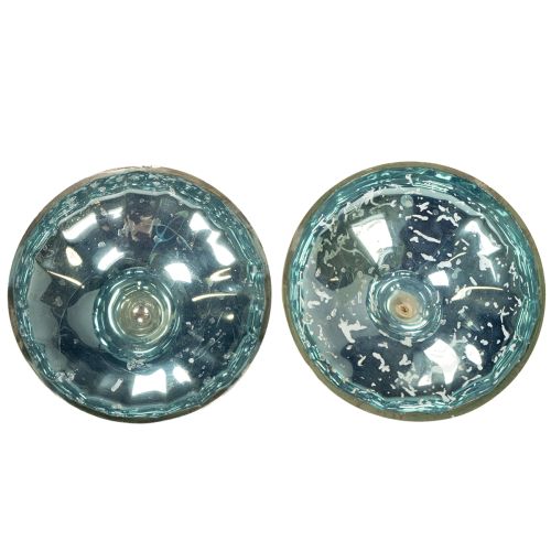 Article Porte-bougie flottant en verre pour une touche d'élégance dans n'importe quelle pièce, 10 cm, lot de 2