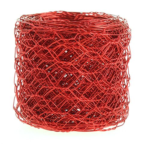 Article Tresse hexagonale 50mm 5m rouge