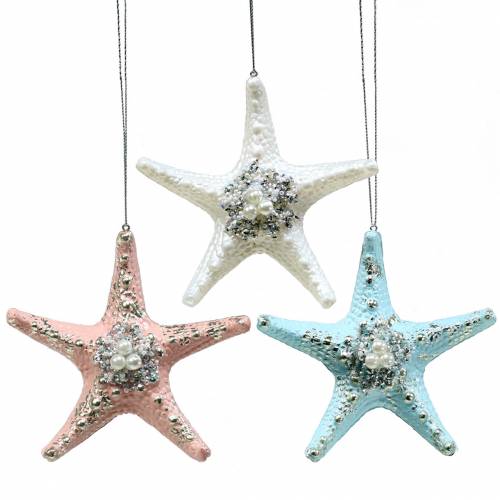 Floristik24 Cintre déco étoile de mer 12cm 3pcs