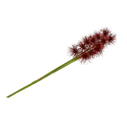 Floristik24 Fleurs en soie Xanthium Bordeaux 64cm 4pcs