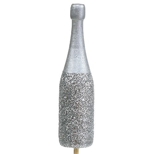 Article Bouchon pour bouteille de champagne 7cm avec mica L30cm 8 pcs