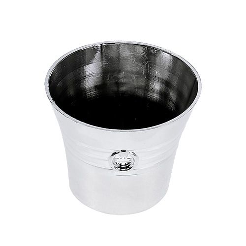 Floristik24 Seau à champagne argent Ø6,5cm H5,5cm 20 pcs