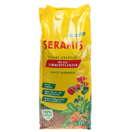 Article Granulés végétaux Seramis® pour plantes d&#39;intérieur (7,5 litres)