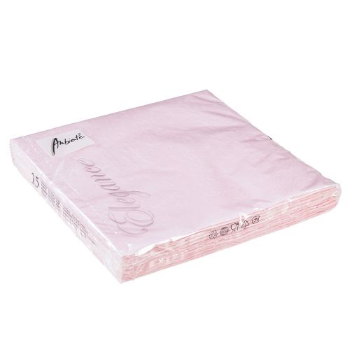 Article Serviettes Ornements de Printemps Roses en Relief 33x33cm 15 pcs