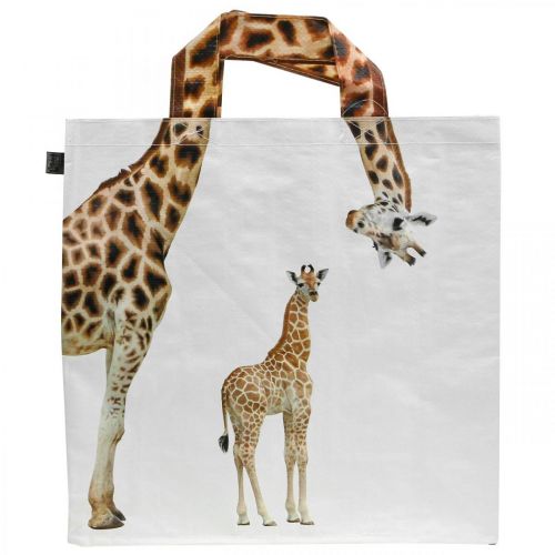 Floristik24 Sac cabas, sac cabas B39.5cm sac girafe