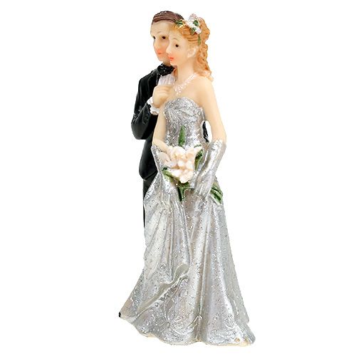 Article Figurine noces d'argent 10 cm