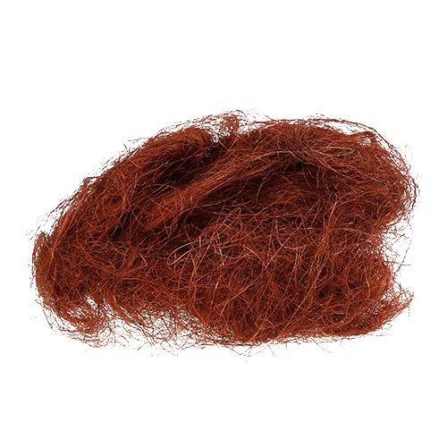 Floristik24 Sisal cuivré 250 g