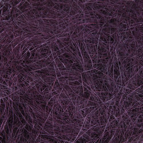 Article Sisal Fibre de sisal violet pour artisanat et décoration 300g
