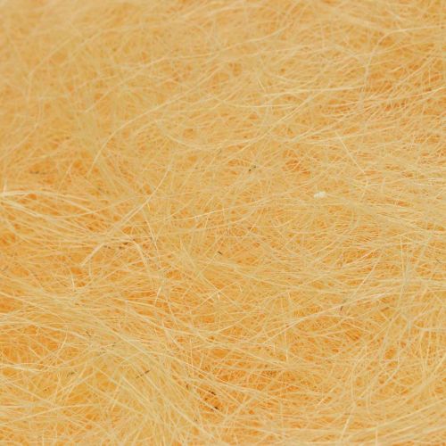Article Sisal Abricot matériau naturel rembourrage fibre de laine déco 300g