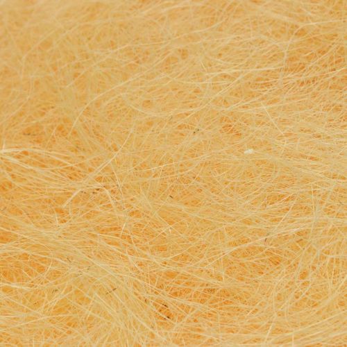 Floristik24 Sisal Abricot matériau naturel rembourrage fibre de laine déco 300g