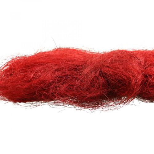 Article Sisal rouge bordeaux fibre naturelle 300g