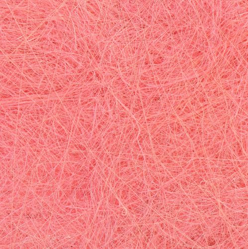 Floristik24 Décoration coeur avec fibres de sisal coeur en sisal rose clair 40x40cm