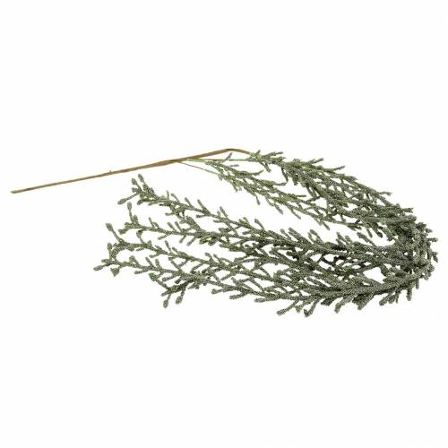 Article Vrille succulente suspendue verte, bronze métallique 114cm