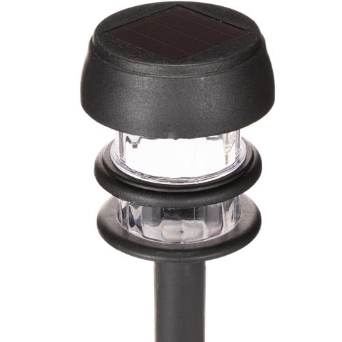 Lampes solaires de jardin avec piquet, lampes d'extérieur pour allées de jardin, 35 cm, lot de 6 | Floristik24.be