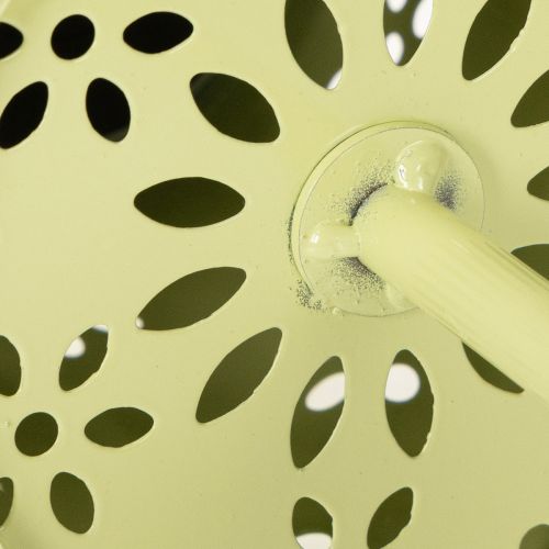 Article Lampe de table solaire LED à motif floral, éclairage d'ambiance extérieur, 28 cm