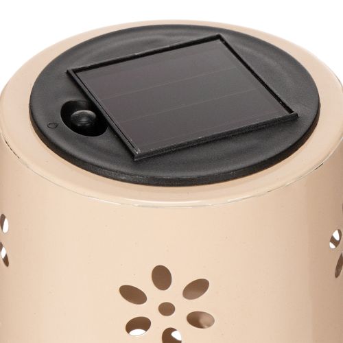 Article Lampe de table à motif floral, solaire, pour un éclairage romantique de jardin, 28 cm