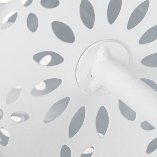 Article Lampe solaire de table à motif floral pour éclairer un balcon, une terrasse ou un jardin, 28 cm