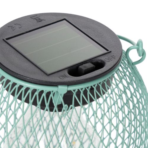 Article Lanterne solaire, éclairage LED décoratif, économie d'énergie, idéale pour une utilisation extérieure, 12 cm
