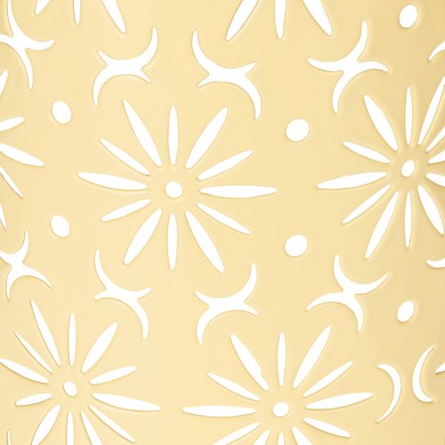 Article Lanterne solaire de jardin à motif floral et lumière d'ambiance, 26 cm