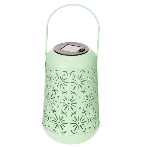 Floristik24 Lanterne solaire LED décorative d'extérieur résistante aux intempéries pour terrasse et balcon, 26 cm